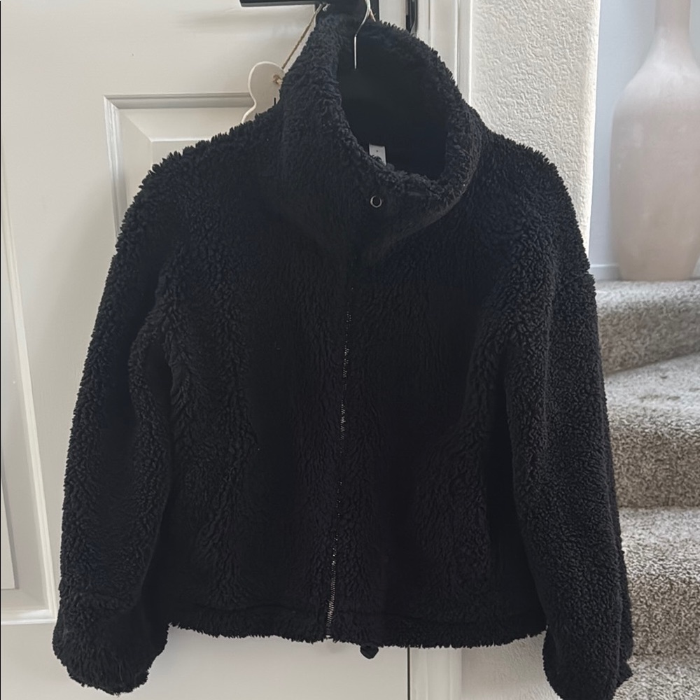 Lululemon Black Sherpa Jacket